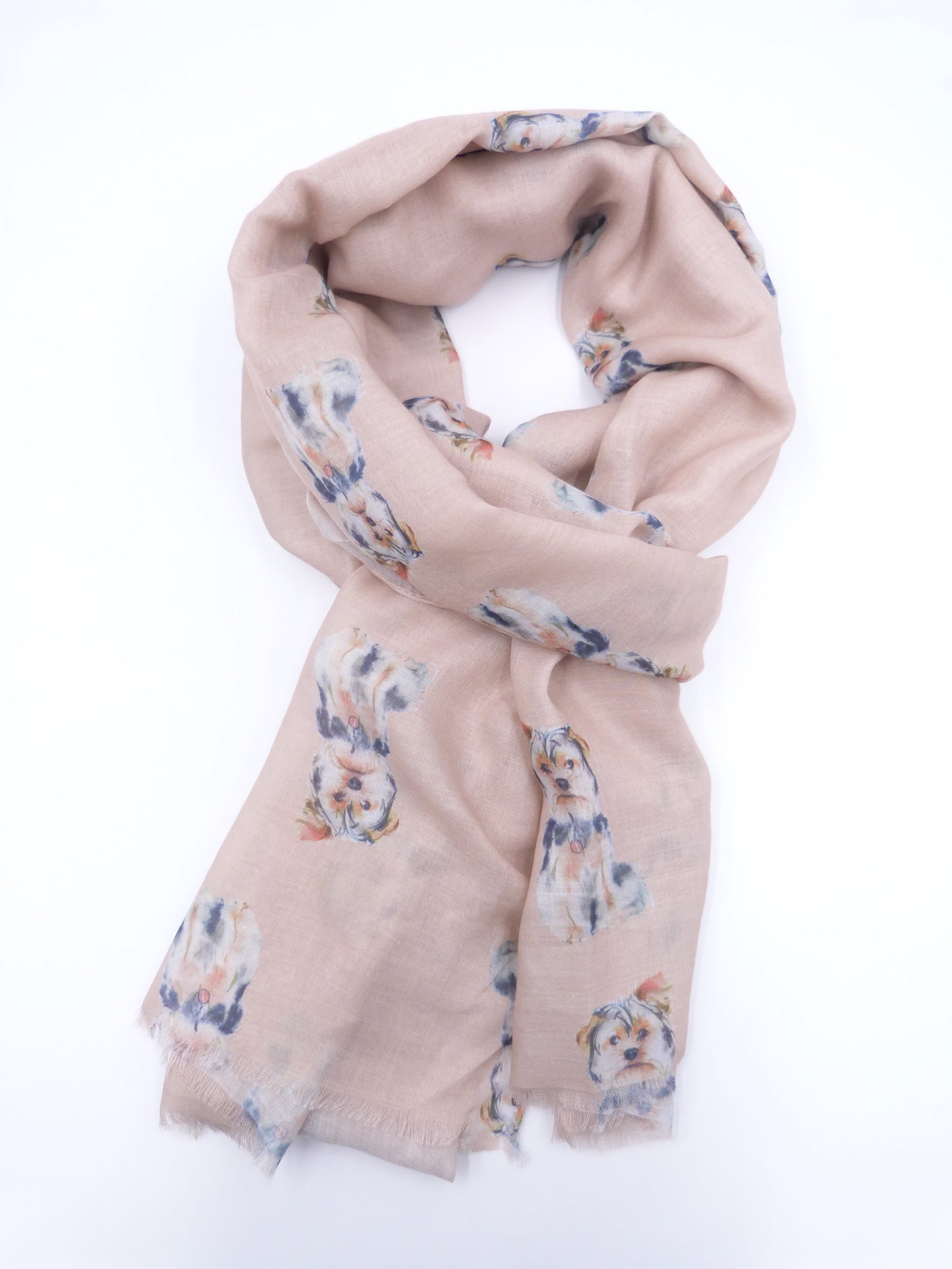 Yorkshire Terrier Print Scarf